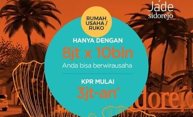 Ciamik Mewah, Rumah Usaha Jade Sidorejo, Sidoarjo | Br160 G