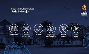 Ciamik Mewah, Rumah Usaha Jade Sidorejo, Sidoarjo | Br160 G