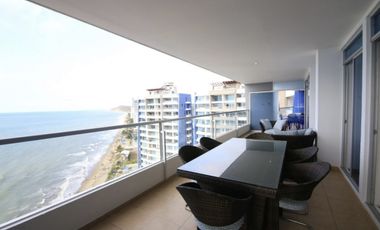 Departamento en venta, sector Tonsupa, Edificio Diamond Beach