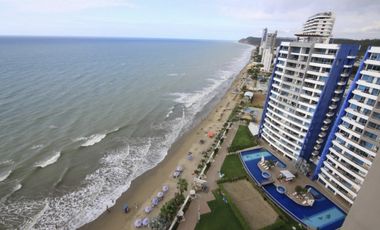 Departamento en venta, sector Tonsupa, Edificio Diamond Beach
