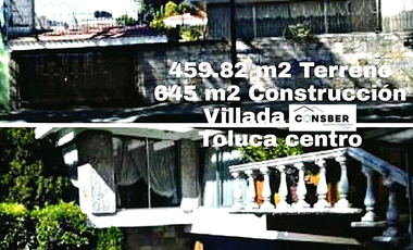 Casa en Venta en el Centro de Toluca