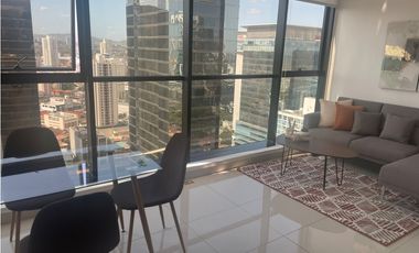 Apartamento Downtown Obarrio en Venta, amoblado, 50mts, $165,000.00