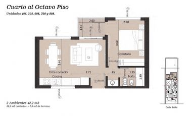 Venta en Pozo departamentos de 2 ambientes. Zona San José.