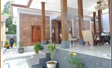 Siap Huni Rumah Terinspirasi Dari Joglo Etnik di Prambanan