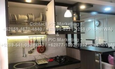 Disewakan Mingguan Apartemen 2BR Bassura City Tw J lt 20 BS FURNISH