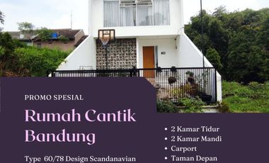 Rumah 2 Lantai 500 Jutaan di Cigugur Bandung sudah SHM