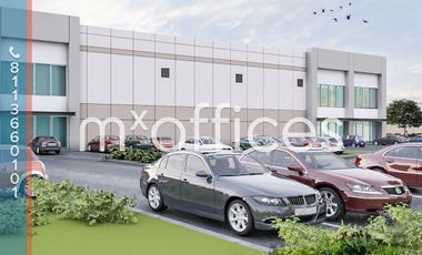 Nave nueva en renta de 5,638m2 en parque Miguel Alemán Apodaca, N.L.