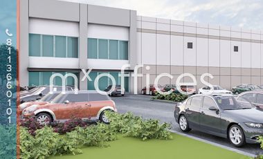 Nave nueva en renta de 5,638m2 en parque Miguel Alemán Apodaca, N.L.