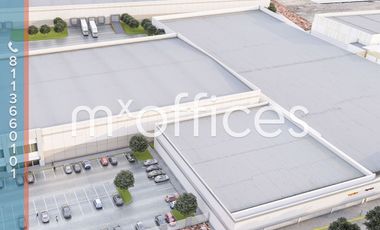 Nave nueva en renta de 5,638m2 en parque Miguel Alemán Apodaca, N.L.