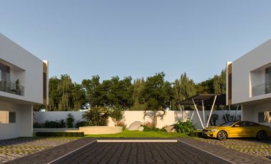 Casa de 3 recámaras con alberca en condominio,  centro de Jiutepec, Mor.