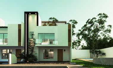 Casa de 3 recámaras con alberca en condominio,  centro de Jiutepec, Mor.