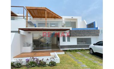 Tu Casa De Playa Con Piscina Y Vista Al Mar En Exclusivo Condominio Club House “Puerto Madero” - Mala