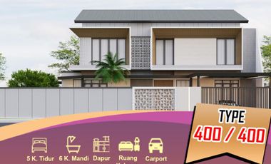 miliki hunian sangat mewah dengan bebas design dan konsep bangunan