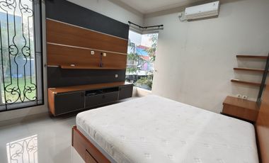 Rumah Hoek Badan di ICON COSMO BSD City,dekat AEON Mall