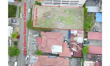 Terreno en venta en El Cangrejo (ID 12057)
