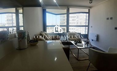 Departamento 1D1B. Costa Montemar I Bodega y estacionamiento