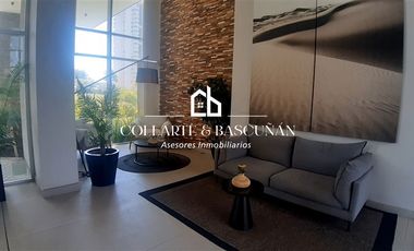 Departamento 1D1B. Costa Montemar I Bodega y estacionamiento