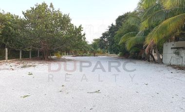 Terreno en RENTA frente a la Playa en km 18 Carmen-Puerto Real