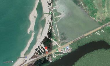 Terreno en RENTA frente a la Playa en km 18 Carmen-Puerto Real