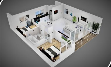 Departamento en venta en Ramos Mejia Sur