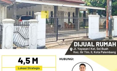 Dijual Rumah di Kota Palembang