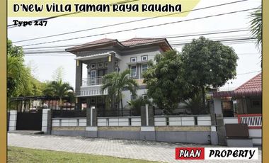 RUMAH 2 LT MEWAH DI KOMPLEK PERUMAHAN CLUSTER DI DELIMA