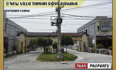 RUMAH 2 LT MEWAH DI KOMPLEK PERUMAHAN CLUSTER DI DELIMA