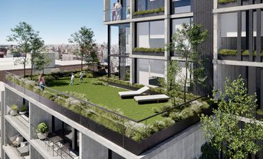 Departamento en venta 2 dormitorios balcón con césped natural - Pileta - Gimnasio - Rooftop