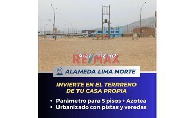 - Terreno en Venta en Alameda Lima Norte 🌞
- Ubicación Estratégica: A pocos pasos de la Panamericana Norte 🚗 y a dos cuadras de la Caseta de Vigilanc