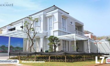 New Alicante - Rumah Hook Fully Furnished di Gading Serpong