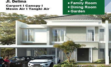 RUMAH CLUSTER 2 LT MEWAH BISA REQUES TAMPILAN SUKA - SUKA