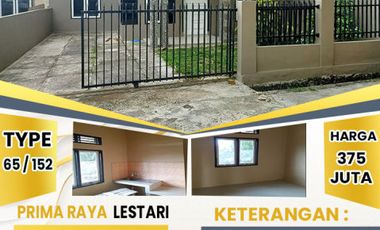 RUMAH DI JUAL DI JL BUKIT BARISAN HARAPAN RAYA TYPE 65