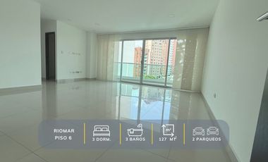 apartamento en arriendo en riomar. Cod A74