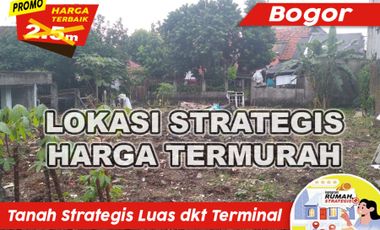 Tanah Strategis dkt Terminal Bogor Kedung Waringin Tanah Sareal Bogor