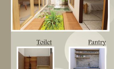 DIJUAL RUMAH CANTIK BISA JADI HOMESTAY DI KAWASAN WISATA