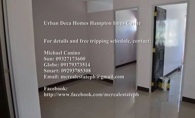 Rent To Own Urban Deca Homes Hampton Imus Cavite