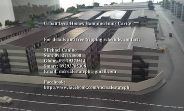 Rent To Own Urban Deca Homes Hampton Imus Cavite
