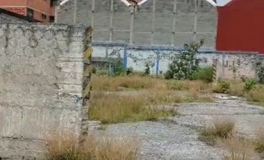 VENTA/RENTA TERRENO CON USO DE SUELO INDUSTRIAL EN IZTAPALAPA TER 3515 CM