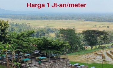 KAVLING MENOREH, VIEW CANTIK SAMPING KOPI AMPIRONO JOGJA