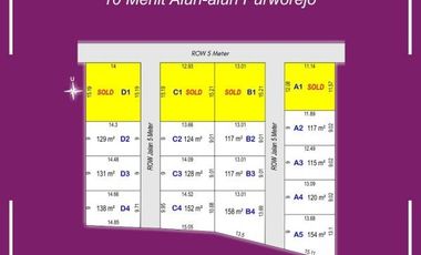 Kavling Dijual Murah Dekat Kota Akses Mudah Jln. Nasional Banyuurip