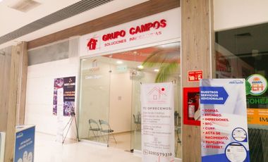 Espacio para isla de 2.50x2.50 en renta en Plaza Mocambo Select.BOCA DEL RÍO,VER