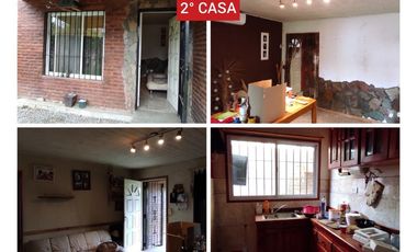 venta 2 casas en mismo terreno de 4 amb en paso del rey