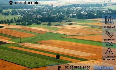 Tepejí del Río area to buy land