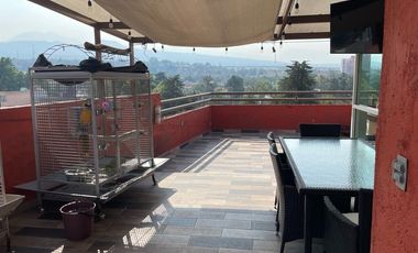 VENTA HERMOSO PENTHOUSE CON ROOF GARADEN EN CLUB DE GOLF MÉXICO, CDMX