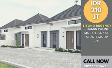 DIJUAL RUMAH MINIMALIS DI KOTA WONOSARI KAWASAN RAMAI AKSES MUDAH