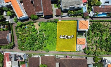 TANAH 4,4ARE DI KAWASAN WISATA LEGIAN KUTA