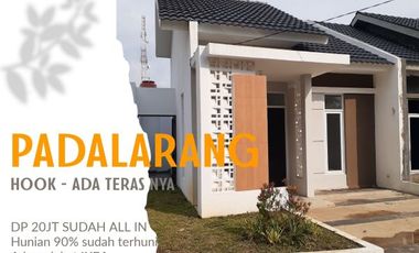 Rumah manis Minimalis 1 lantai HOOK di Padalarang dekat Ngamprah Kota Bandung