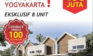 Rumah Modern Minimalis Tengah Kota Dekat XT Square