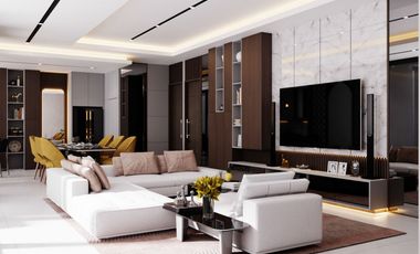 rumah premium mewah d komplek pemda full interior,kolam renang