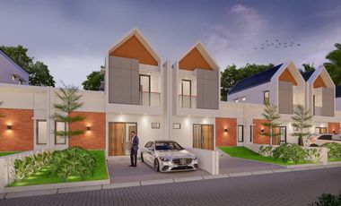 RUMAH DEKAT EXIT TOL KEBAKKRAMAT KARANGANYAR HARGA PROMO HANYA 450 JUTA 2 LANTAI